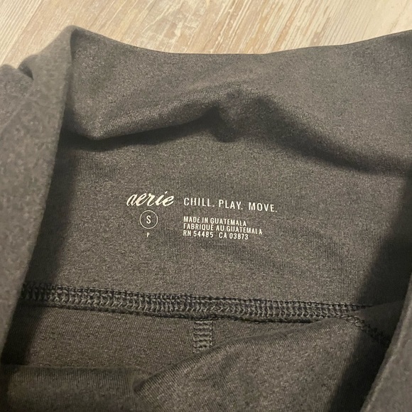 The brand is Aeri, size small, color gray! - Picture 2 of 3